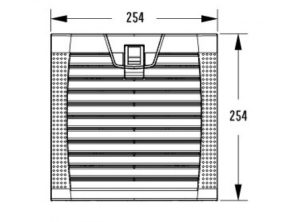 Фильтрующий вентилятор UNISPLIT FV3241BL (аналог Rittal SK 3241.108)