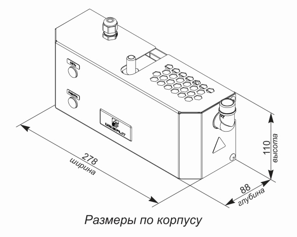 Выпариватель конденсата UNISPLIT CEE-120 (аналог RITTAL SK 3301.500)