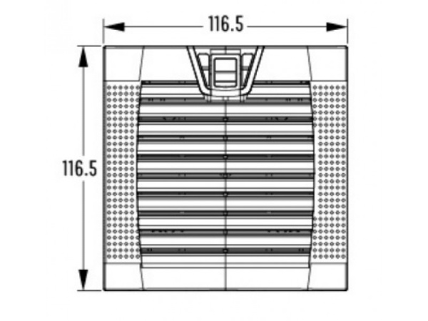 Фильтрующий вентилятор UNISPLIT FV3237BL (аналог Rittal SK 3237.108)