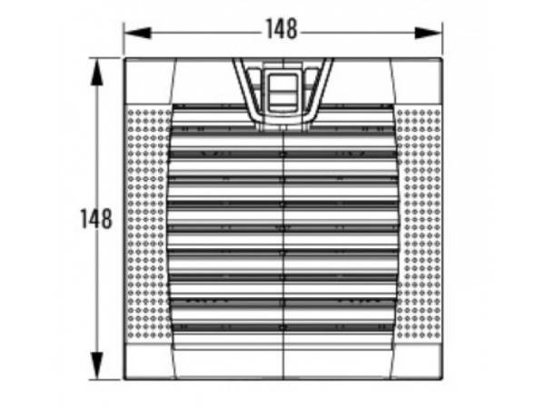 Фильтрующий вентилятор UNISPLIT FV3238BL (аналог Rittal SK 3238.108)